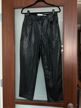 Abercrombie Vegan Leather Pants
